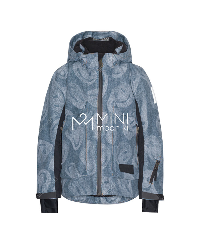 Горнолыжная куртка Alpine Denim Swirley от Molo - 1