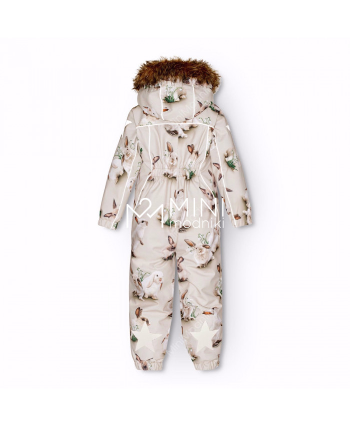 Комбинезон Polaris Fur Winter Rabbits от Molo - 2