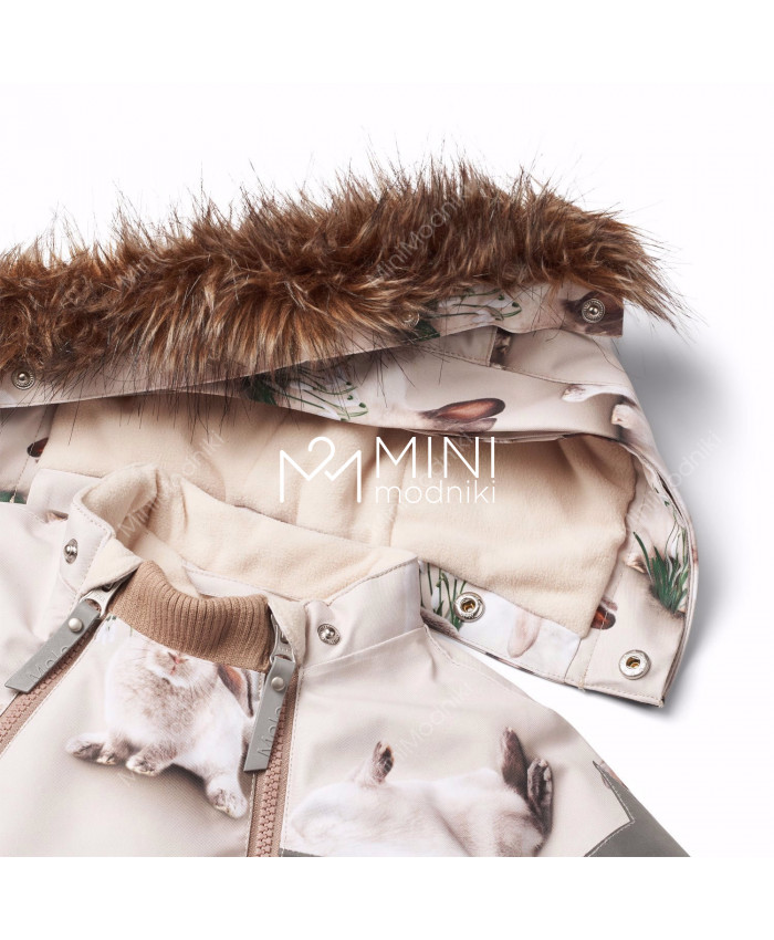 Комбинезон Pyxis Fur Winter Rabbits от Molo - 5