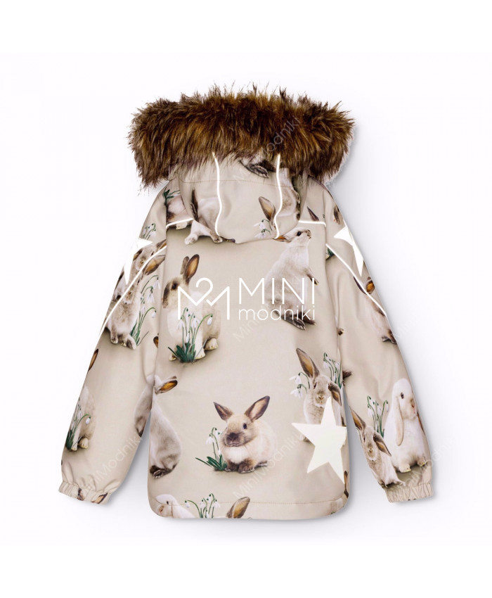 Куртка Hopla Fur Winter Rabbits от Molo - 2