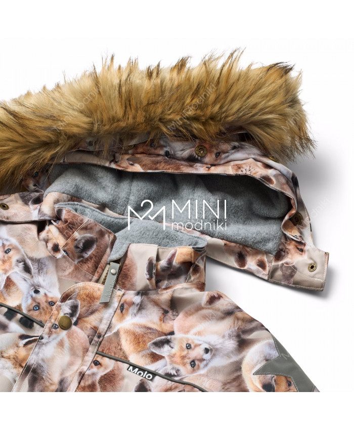 Комбинезон Polaris Fur Playing Foxes от Molo - 4