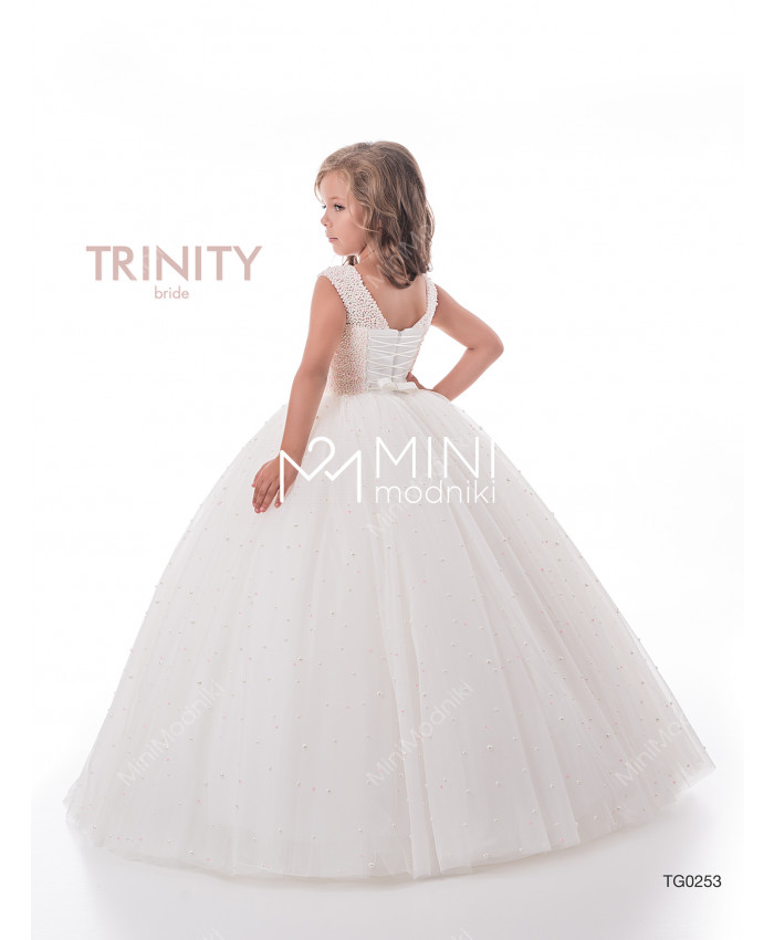 Платье пышное жемчуг от TRINITY bride - 2