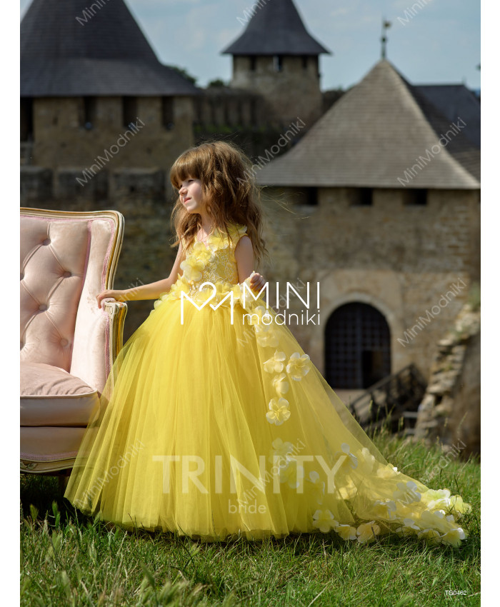 Платье пышное Цветочная фея от TRINITY bride - 1