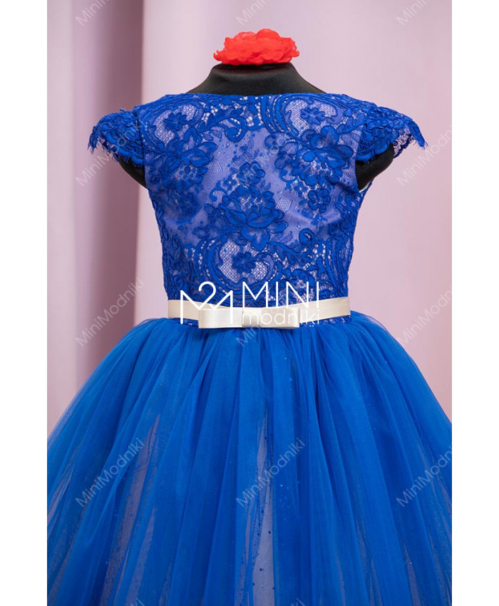 Платье пышное короткое Синий от Veronicaiko - 2