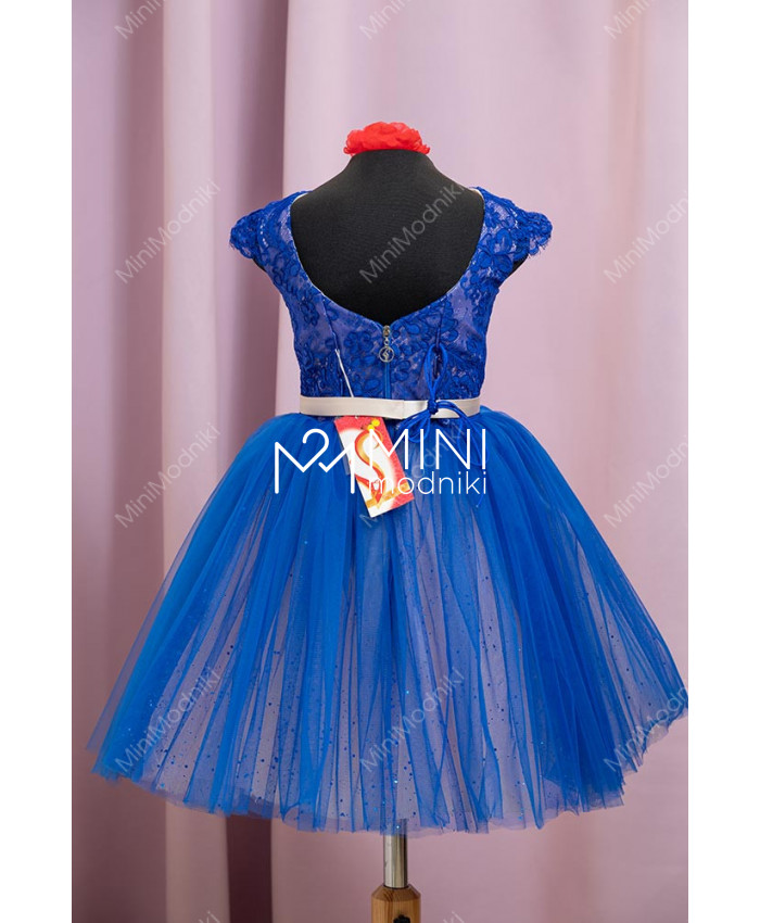 Платье пышное короткое Синий от Veronicaiko - 3